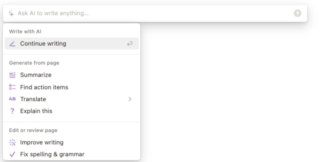 Notion AI